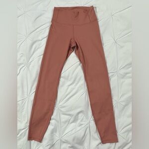 The North Face Women’s High Rise Leggings Medium Dusty Rose/Salmon Performance